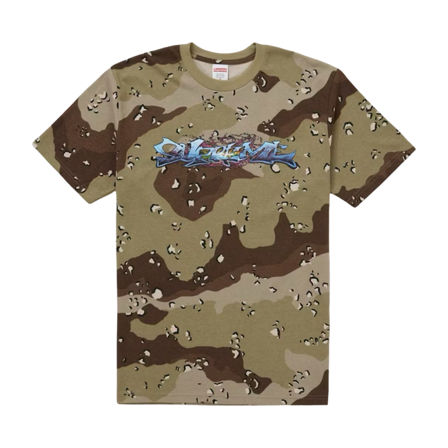 Supreme Tag Tee Chocolate Chip Camo