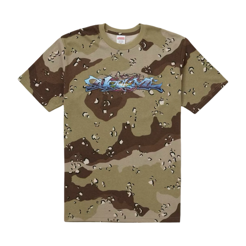 Supreme Tag Tee Chocolate Chip Camo | Vintage Clothing Store Canada