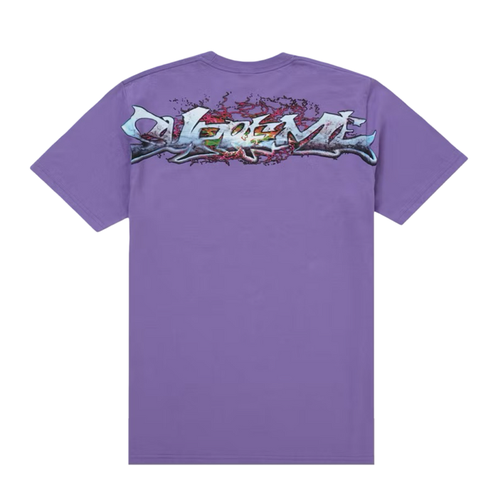Supreme Tag Tee Purple | Vitnage Clothing Store Canada