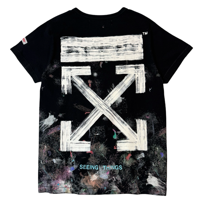 Off-White Galaxy Brushed Tee Black (USED)