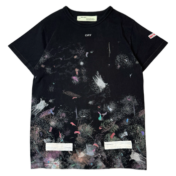 Off-White Galaxy Brushed Tee Black (USED)