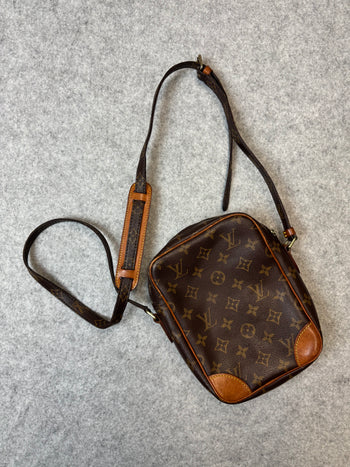 Louis Vuitton Danube Leather Monogram Crossbody Bag
