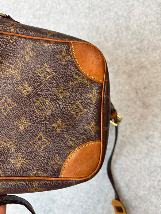 Louis Vuitton Danube Leather Monogram Crossbody Bag | Vitnage Clothing Store Canada