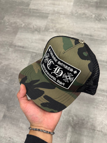 Chrome Hearts Camo Trucker