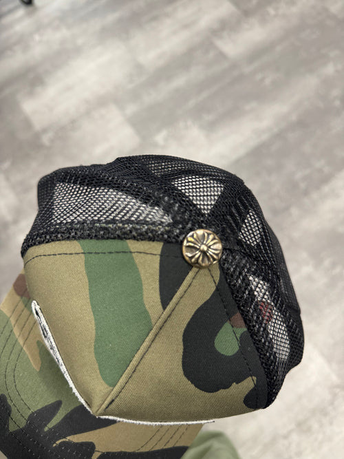 Chrome Hearts Camo Trucker | Vintage Clothing Store Canada