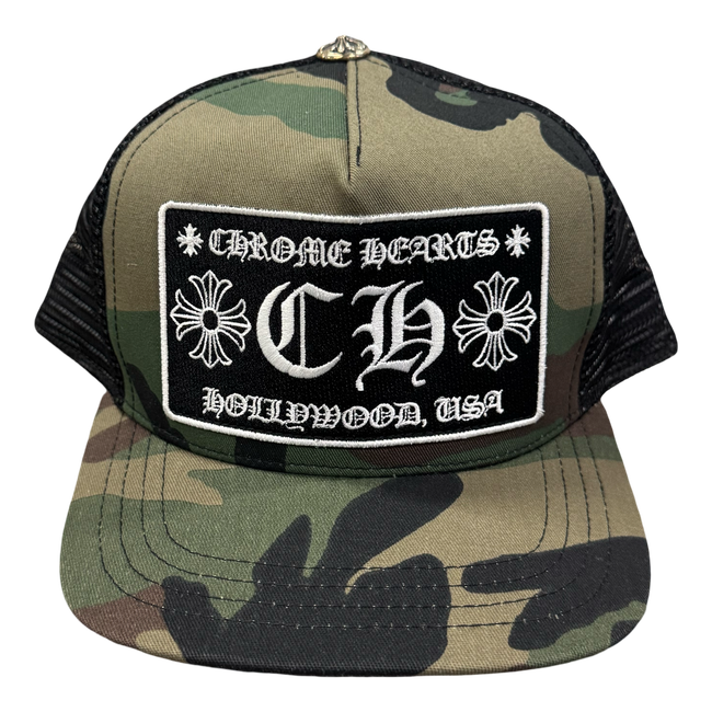 Chrome Hearts Camo Trucker
