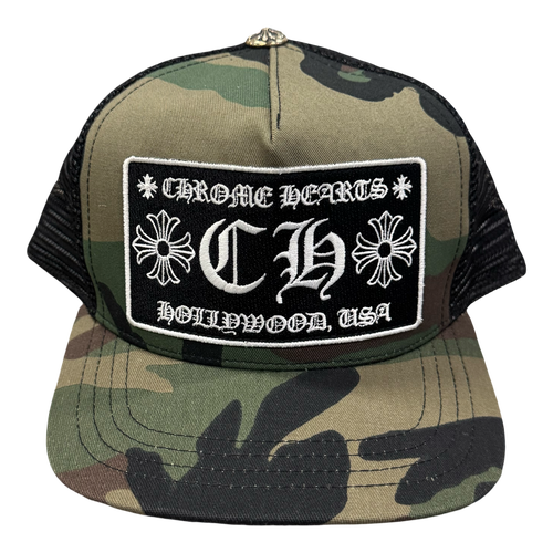 Chrome Hearts Camo Trucker | Vintage Clothing Store Canada