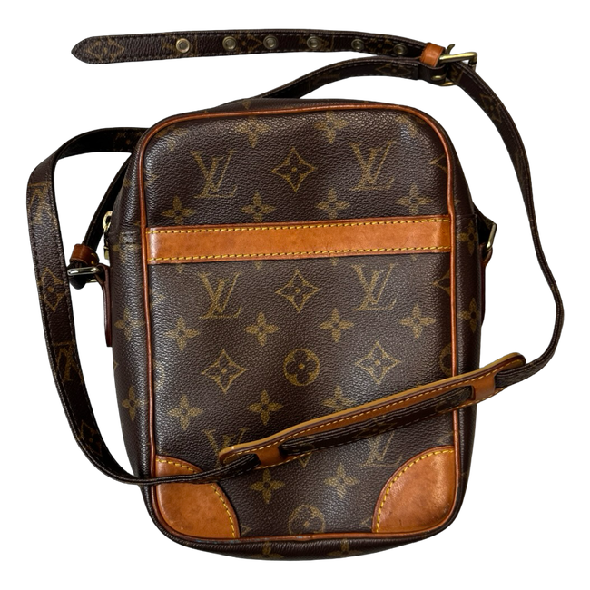 Louis Vuitton Danube Leather Monogram Crossbody Bag