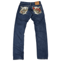 Evisu Lot 2010 Back Pocket Embroidery Denim Pants