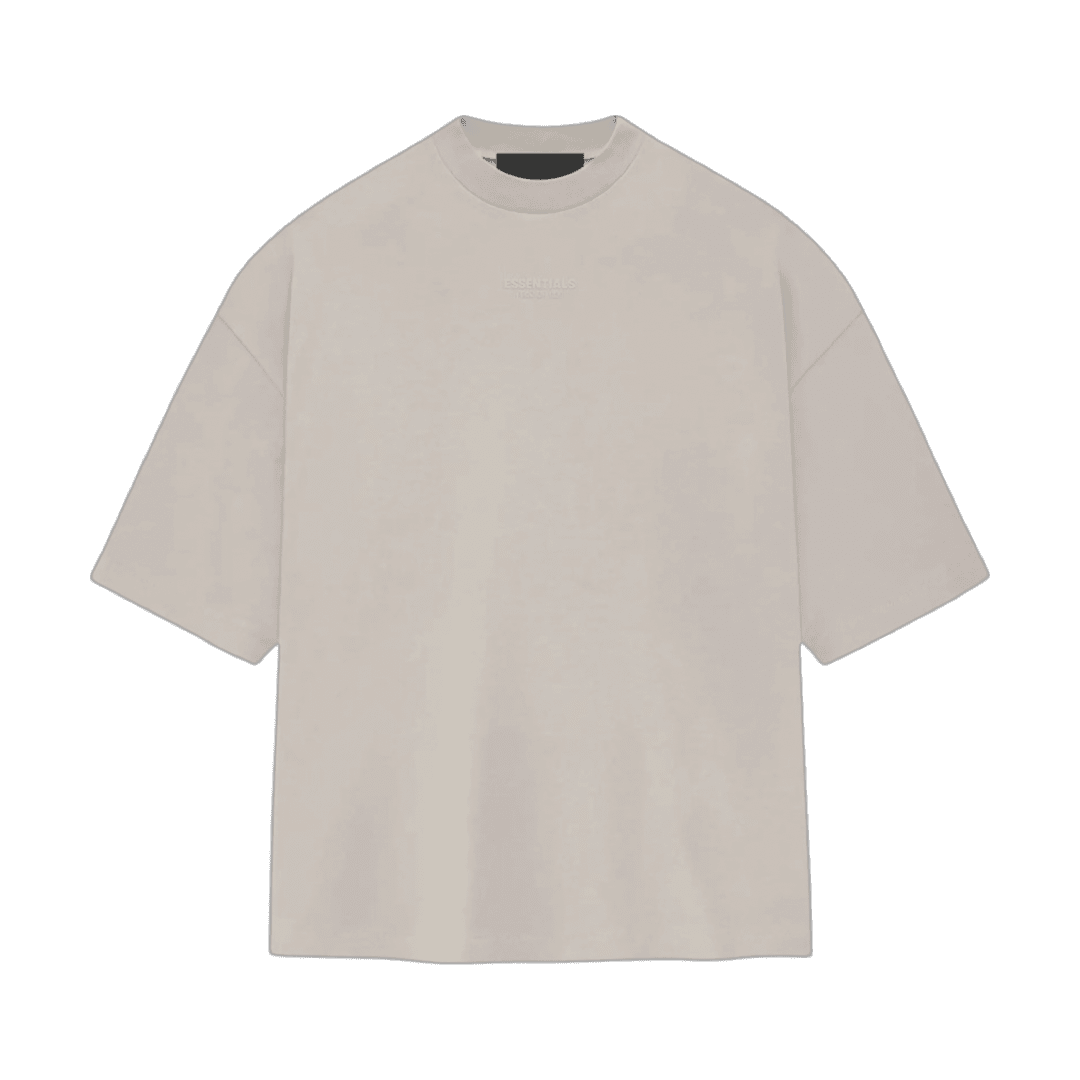 Fear of God Essentials Tee Silver Cloud