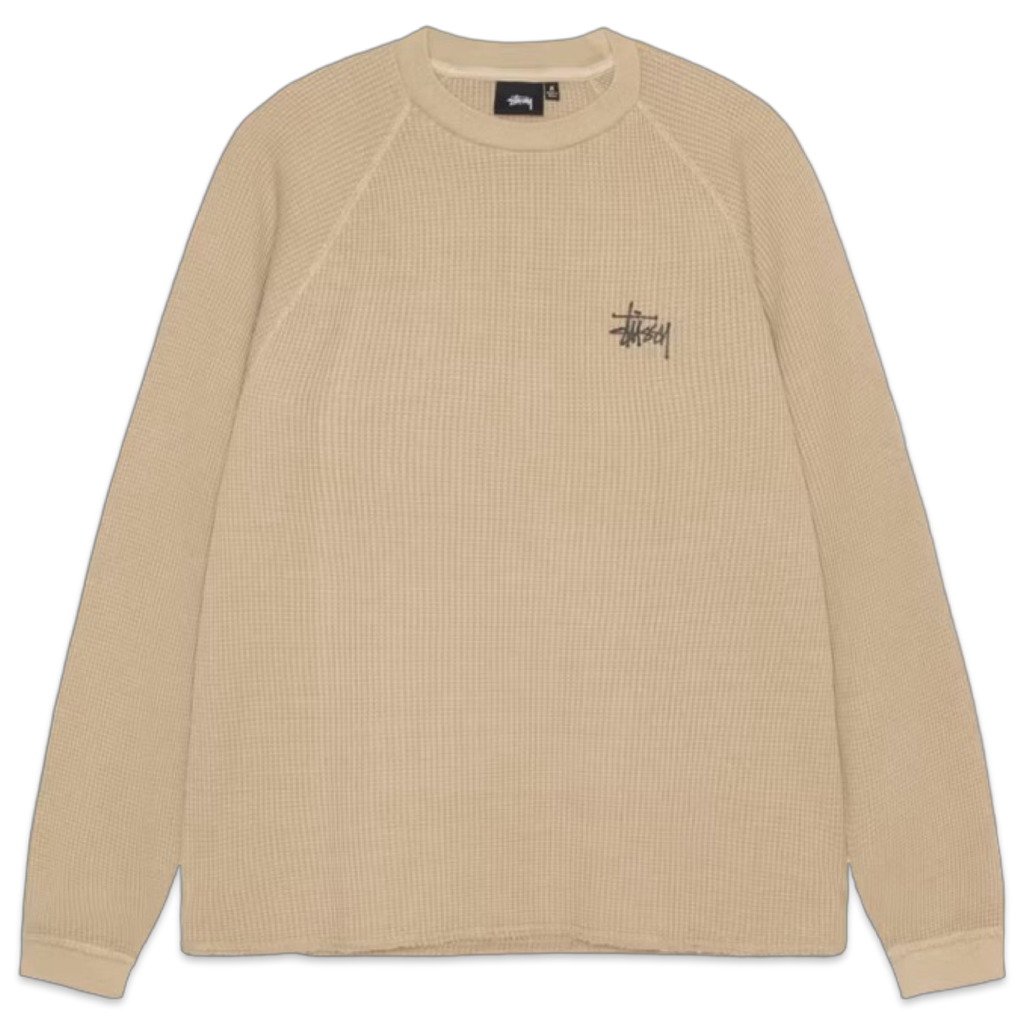 Stussy Thermal Longsleeve Sand