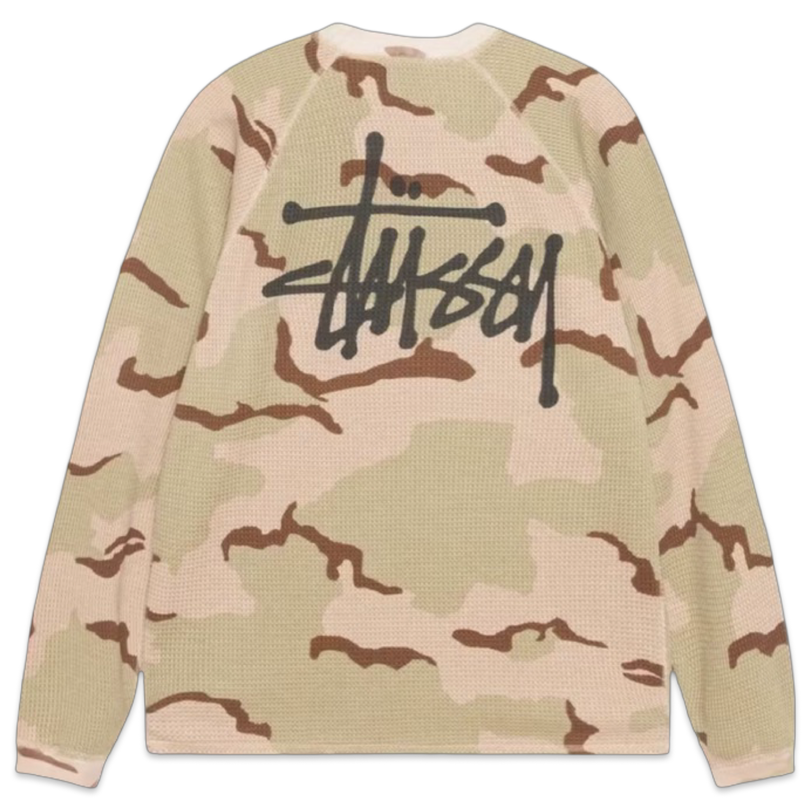 Stussy Thermal Longsleeve Sand Camo