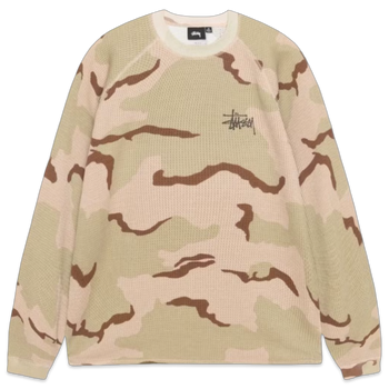Stussy Thermal Longsleeve Sand Camo