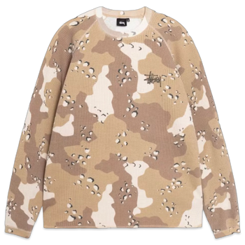 Stussy Thermal Longsleeve Desert Camo