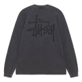 Stussy Thermal Longsleeve Washed Black