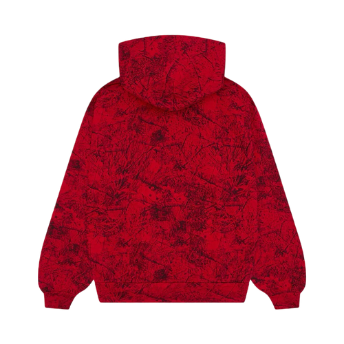 Sp5der OG Tree Camo Hoodie Red | Vintage Clothing Store Canada
