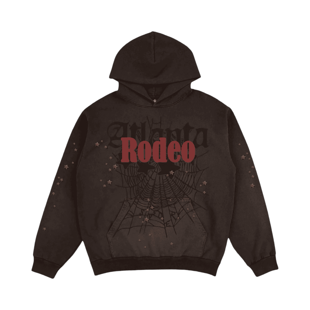Travis Scott Cactus Jack x Sp5der Days Before Rodeo Hoodie Brown
