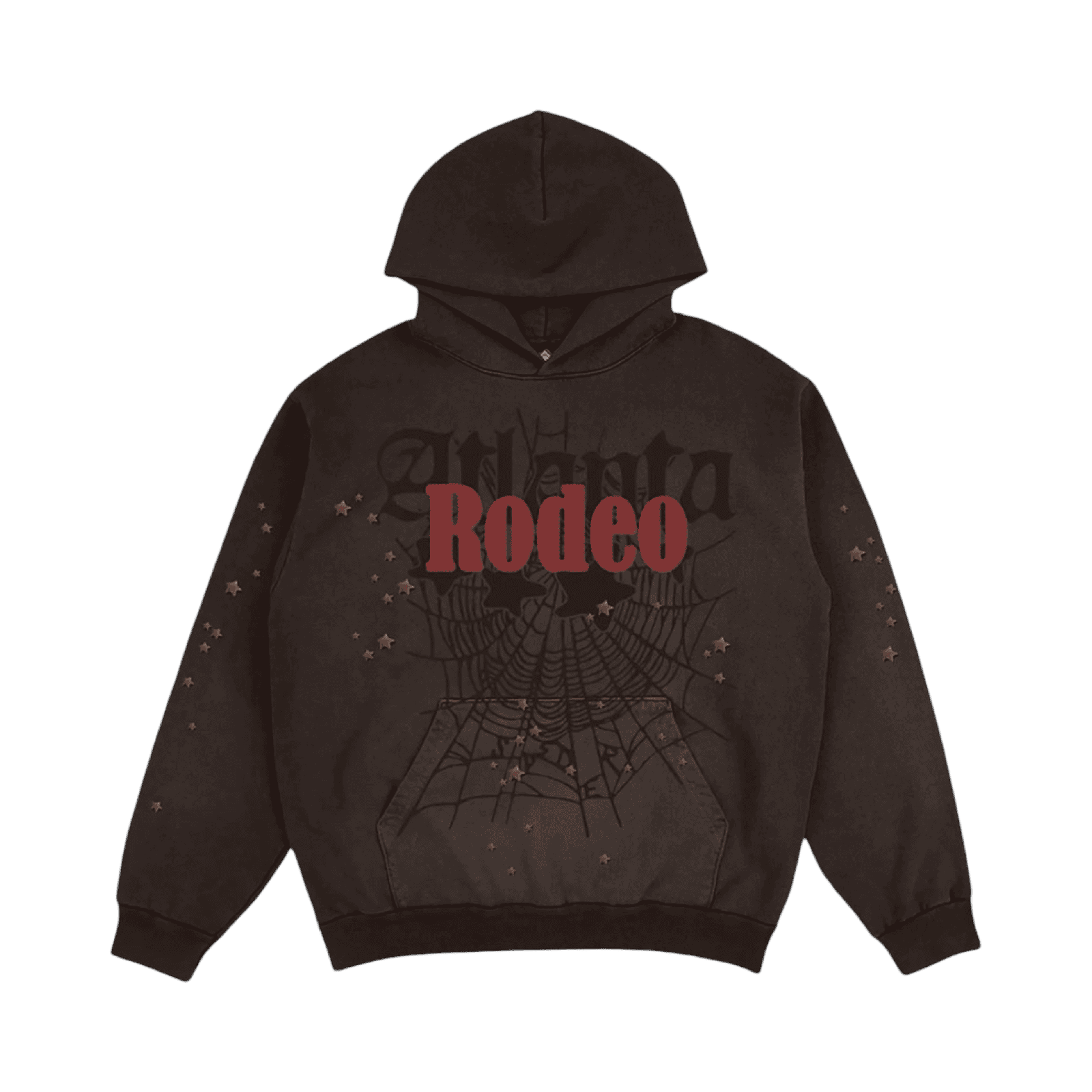 Travis Scott Cactus Jack x Sp5der Days Before Rodeo Hoodie Brown