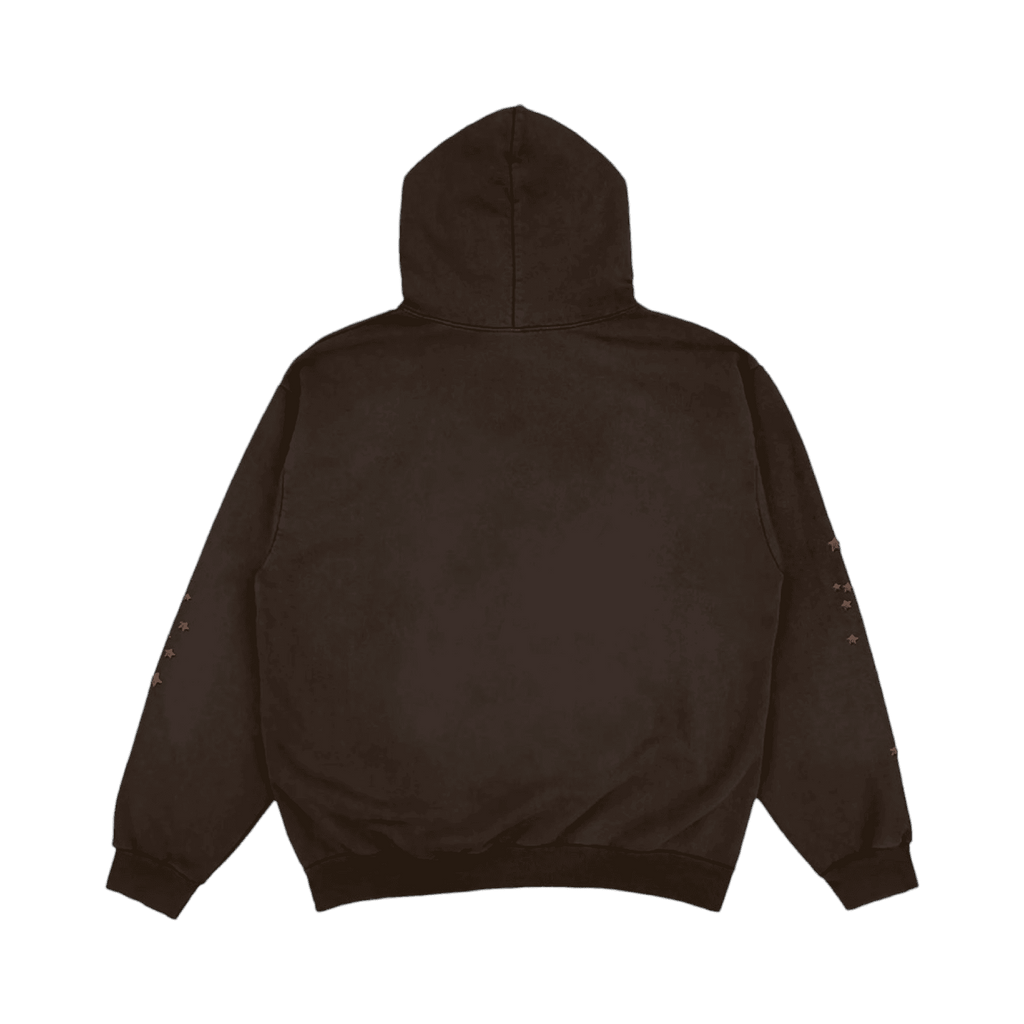 Travis Scott Cactus Jack x Sp5der Days Before Rodeo Hoodie Brown