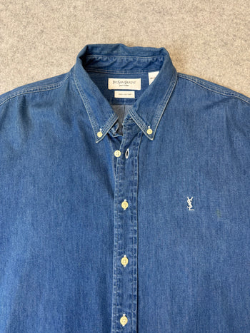 Vintage YSL Button Up