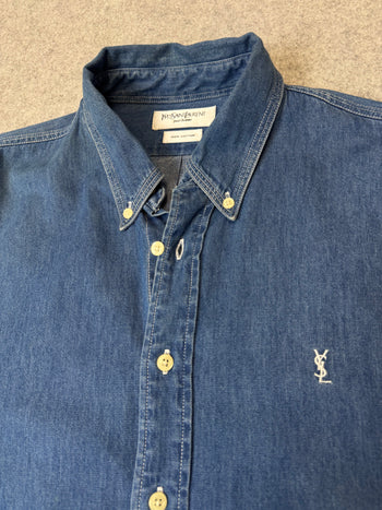 Vintage YSL Button Up