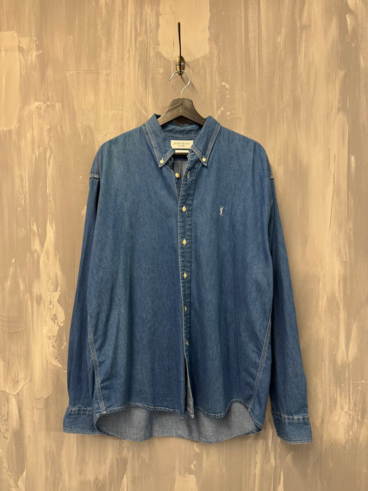 Vintage YSL Button Up | Vitnage Clothing Store Canada