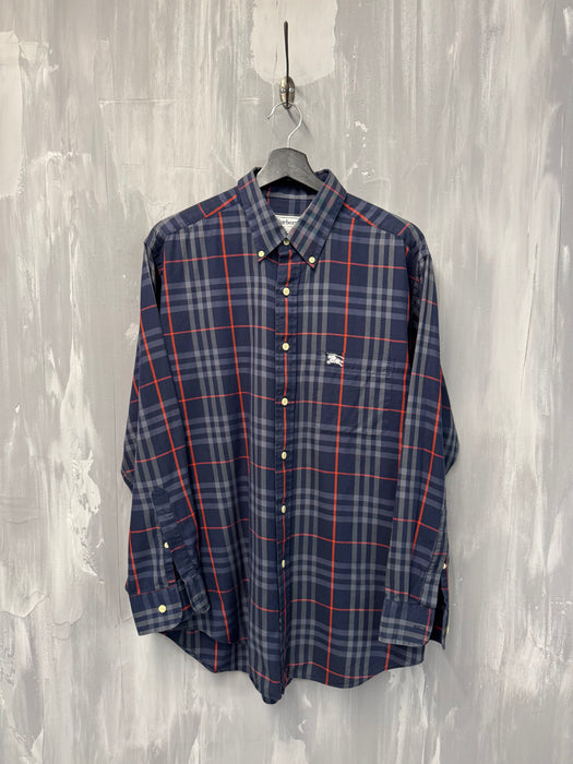 Vintage Burberry Button Up | Vitnage Clothing Store Canada