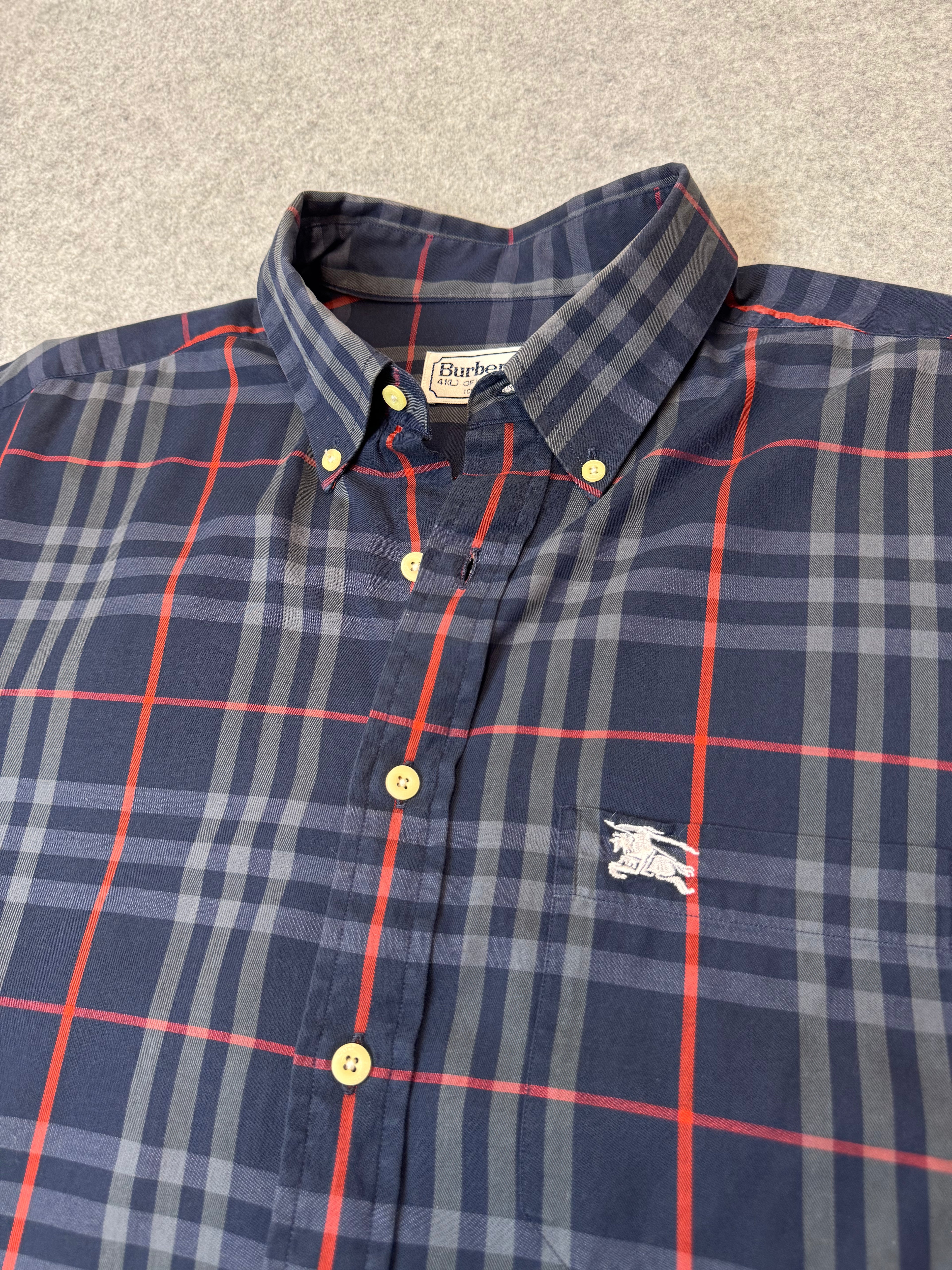 Vintage Burberry Button Up