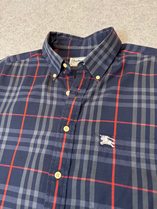 Vintage Burberry Button Up | Vitnage Clothing Store Canada