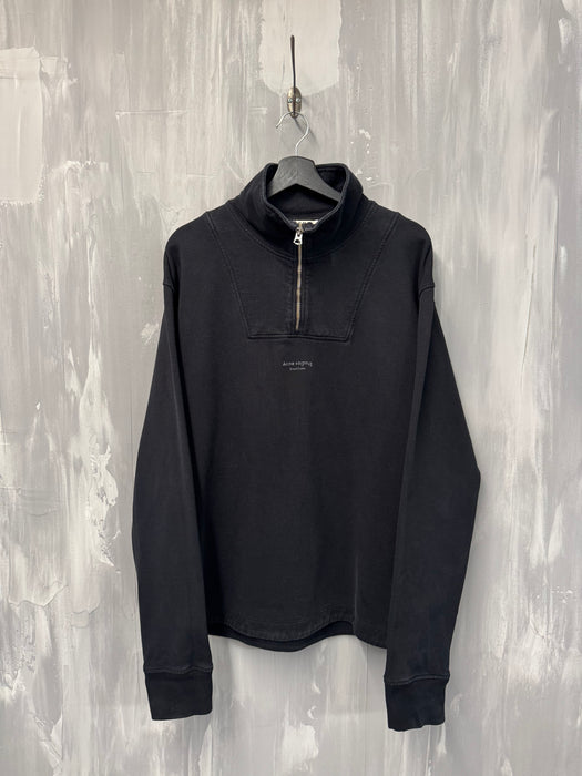 Acne Studios Half Zip Sweatshirt | Vitnage Clothing Store Canada