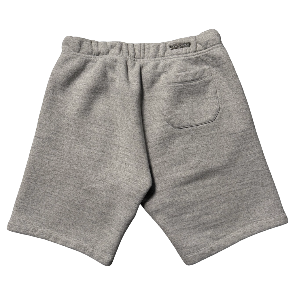 CHROME HEARTS NYLON CH LOGO SWEAT SHORTS GREY