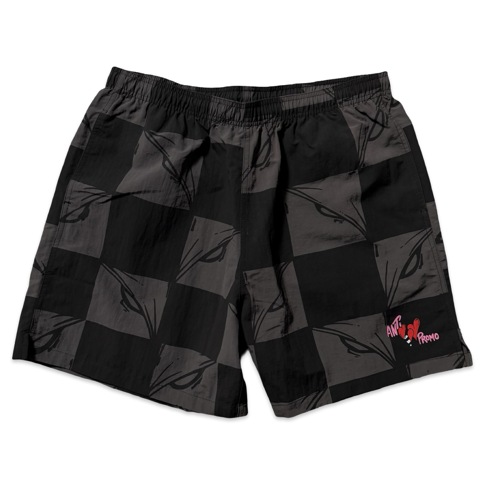 Matty Boy Anti Promo 99 Eyes Nylon Shorts Grey