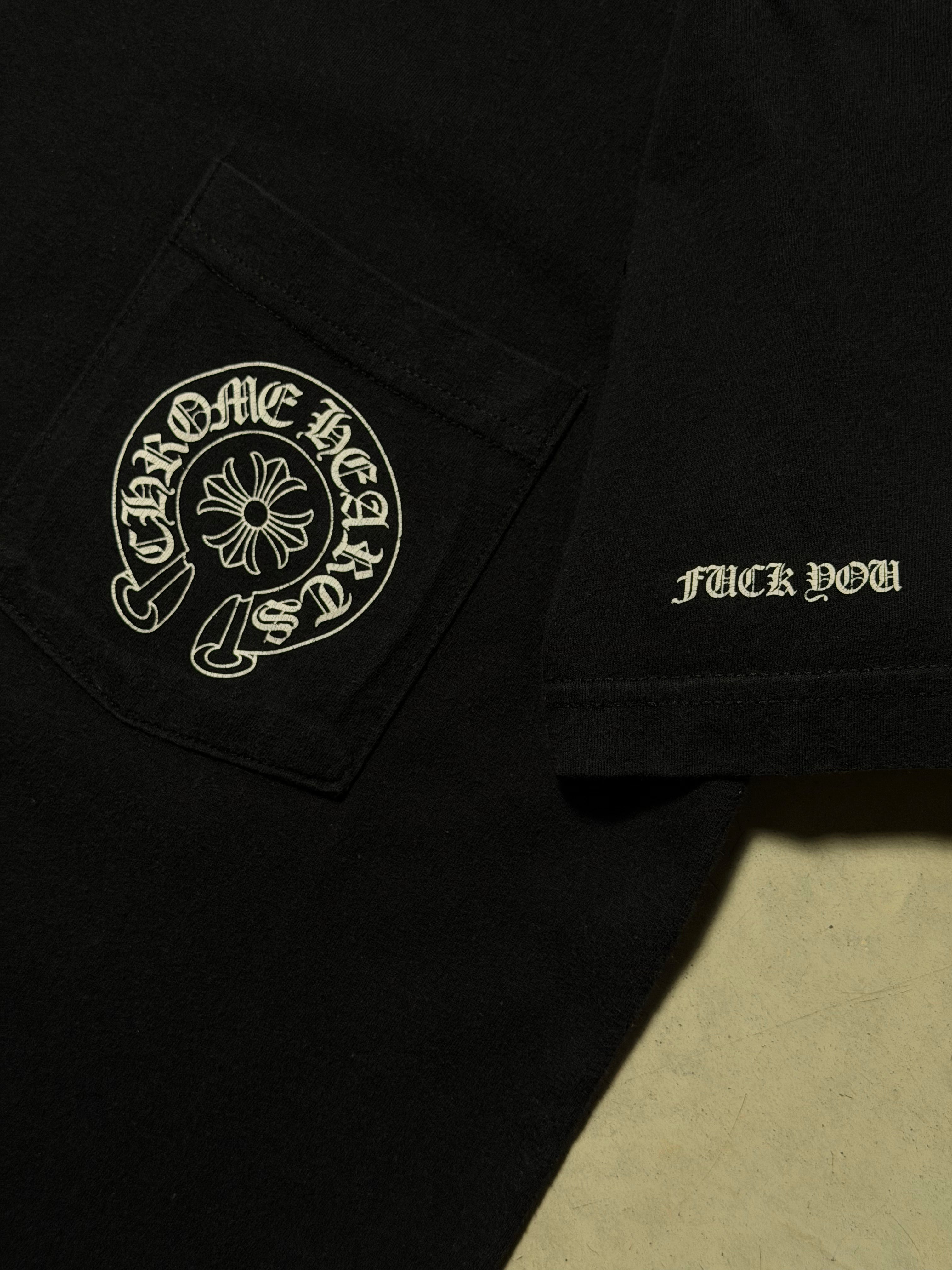 Chrome Hearts Hong Kong Horse Shoe Pocket Tee
