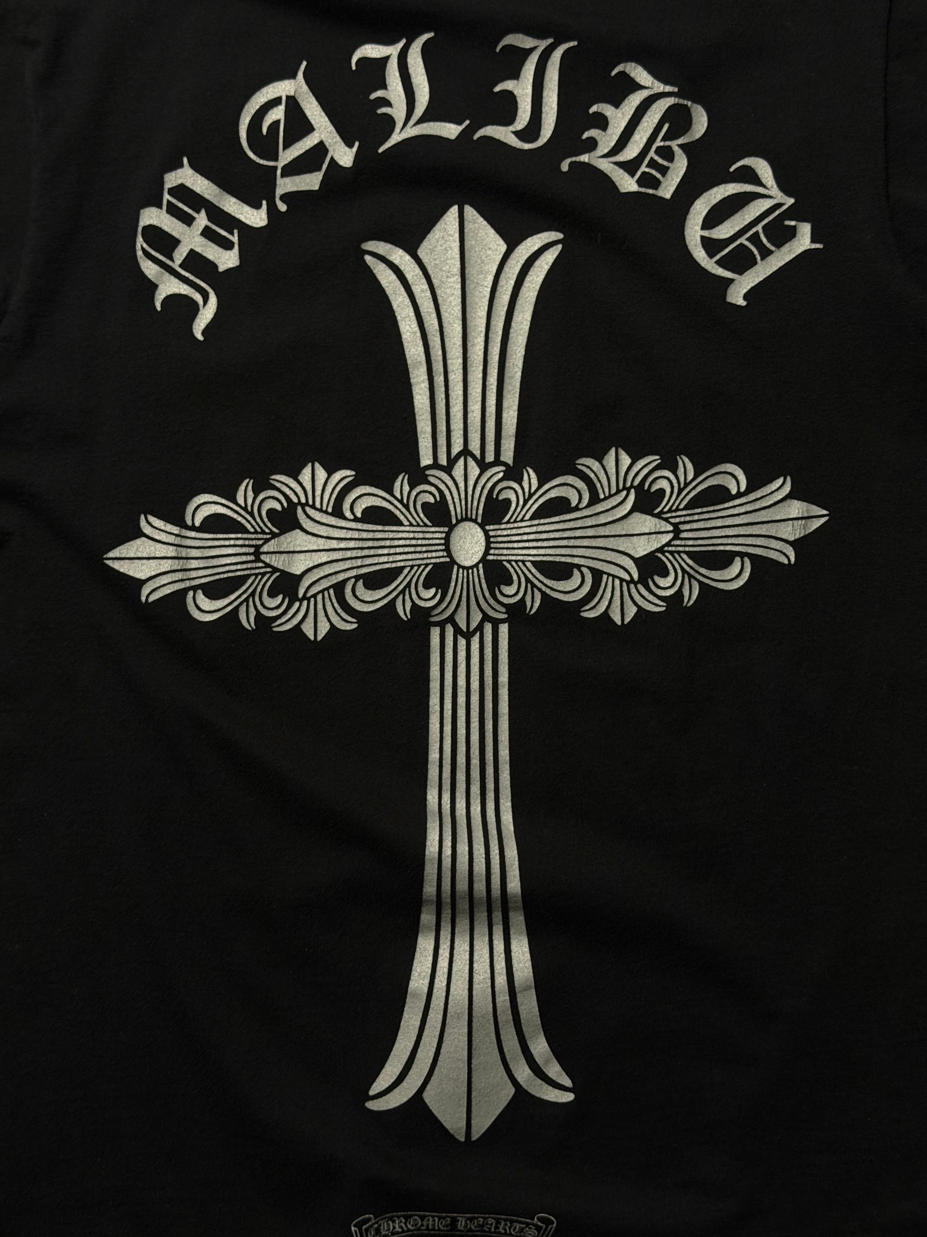 Chrome Hearts Malibu Horseshoe Pocket Tee Black/Silver