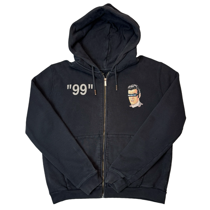 Off-White Zip Up Hoodie | Vitnage Clothing Store Canada