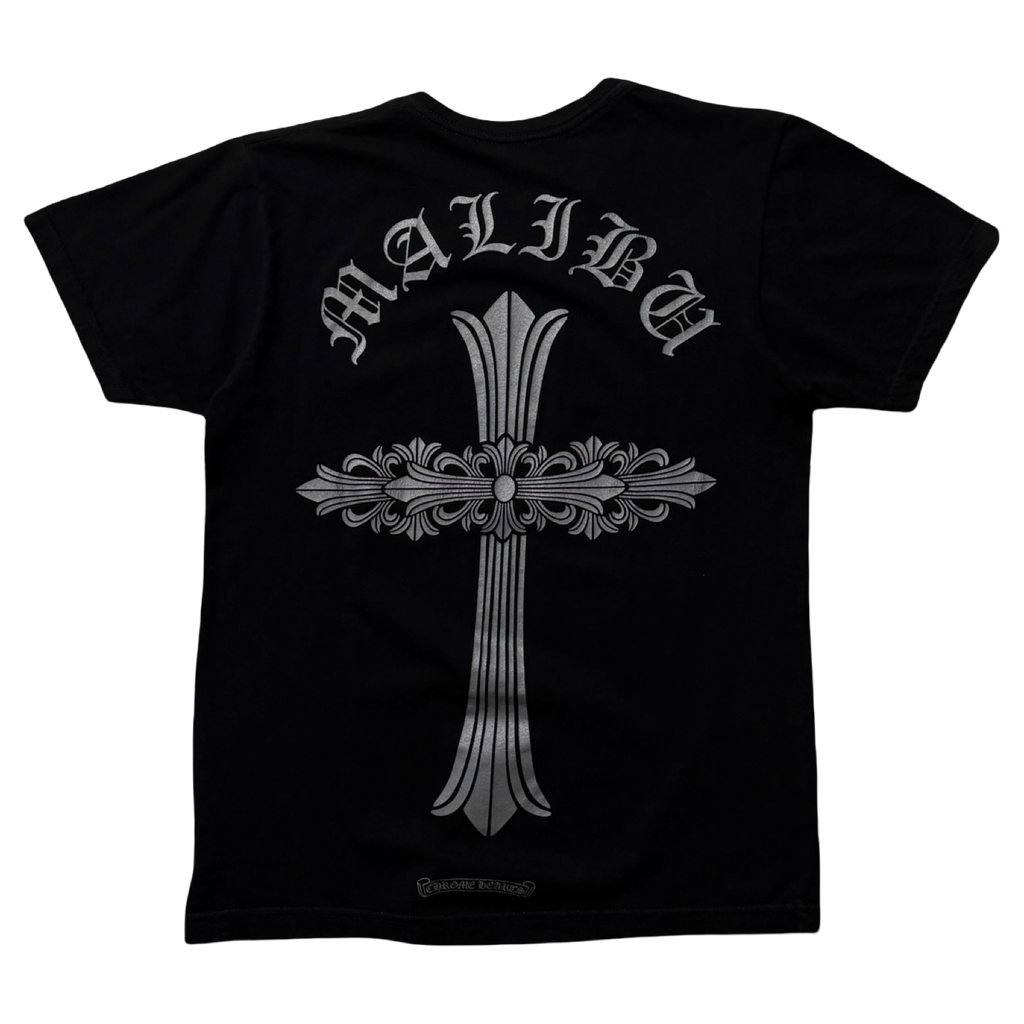 Chrome Hearts Malibu Horseshoe Pocket Tee Black/Silver