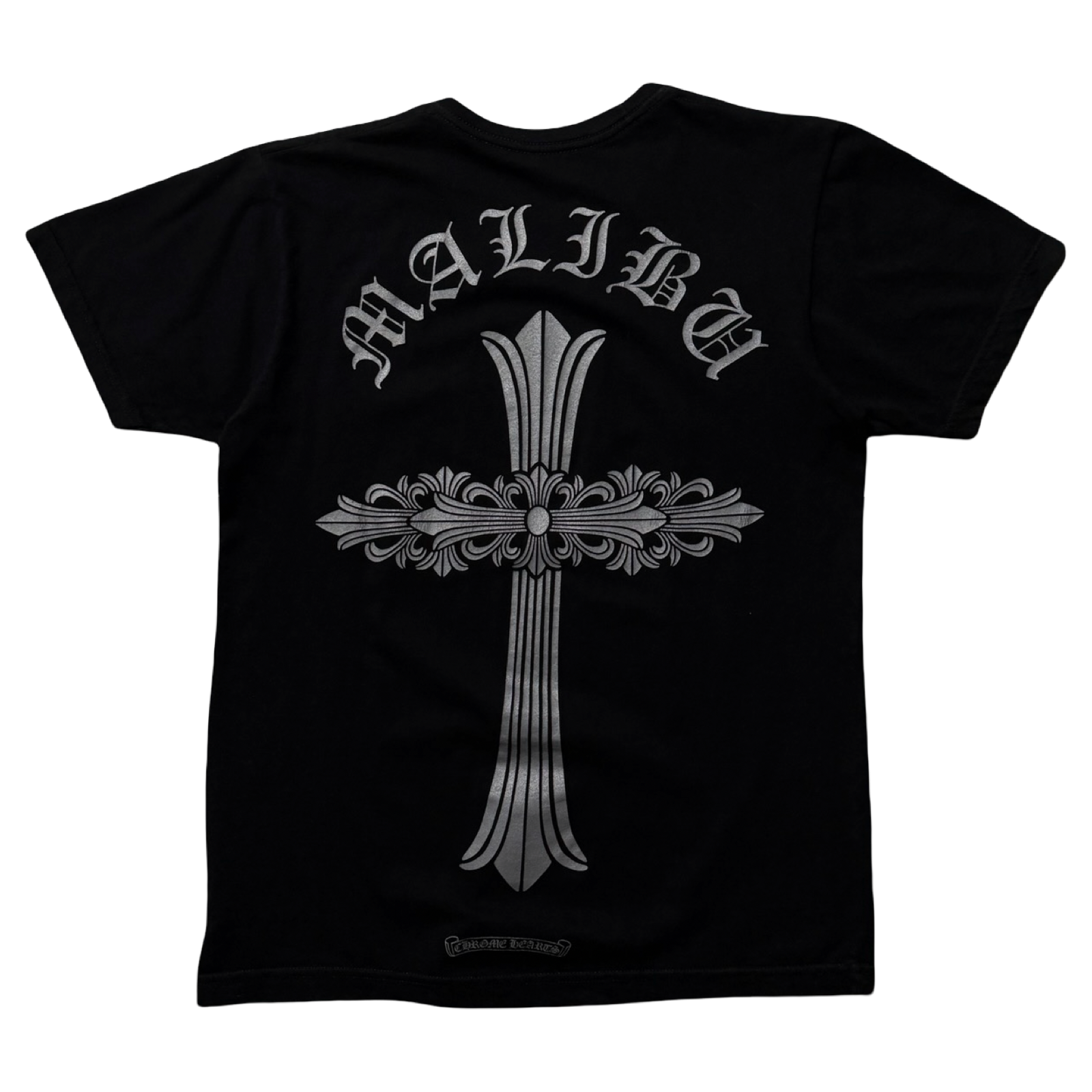 Chrome Hearts Malibu Horseshoe Pocket Tee Black/Silver