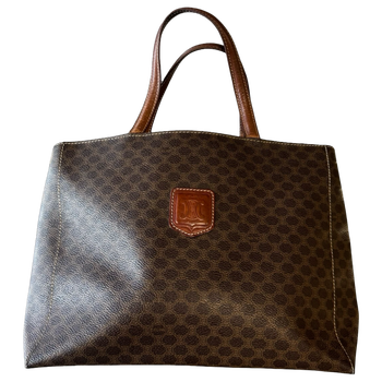 Celine Macadam Triomphe Leather Handbag