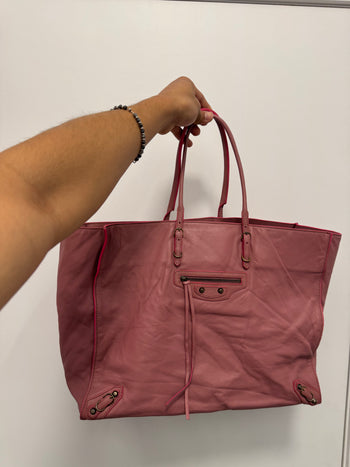 Balenciaga Papier A4 Tote Pink