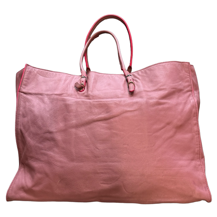 Balenciaga Papier A4 Tote Pink | Vitnage Clothing Store Canada