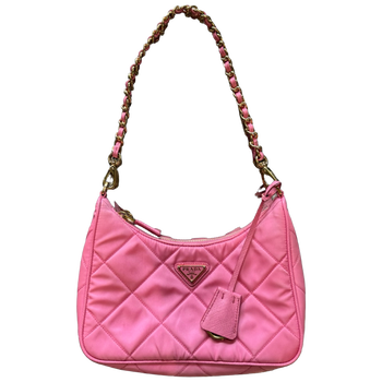 Prada Re-Nylon Chaine Mini Bag Pink