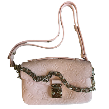 Louis Vuitton Pochette Metis East West Pink