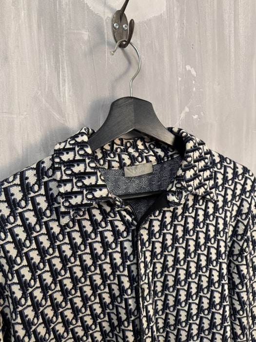 Dior Oblique Overshirt Jacquard Button Up Longsleeve | Vitnage Clothing Store Canada
