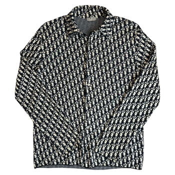 Dior Oblique Overshirt Jacquard Button Up Longsleeve