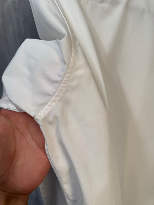 Dior Signature Logo Collared Button Up Longsleeve White | Vitnage Clothing Store Canada