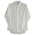 Dior Signature Logo Collared Button Up Longsleeve White
