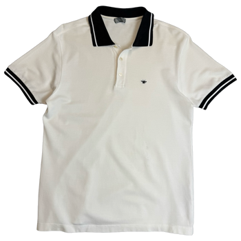 Dior Bee Polo Shirt White