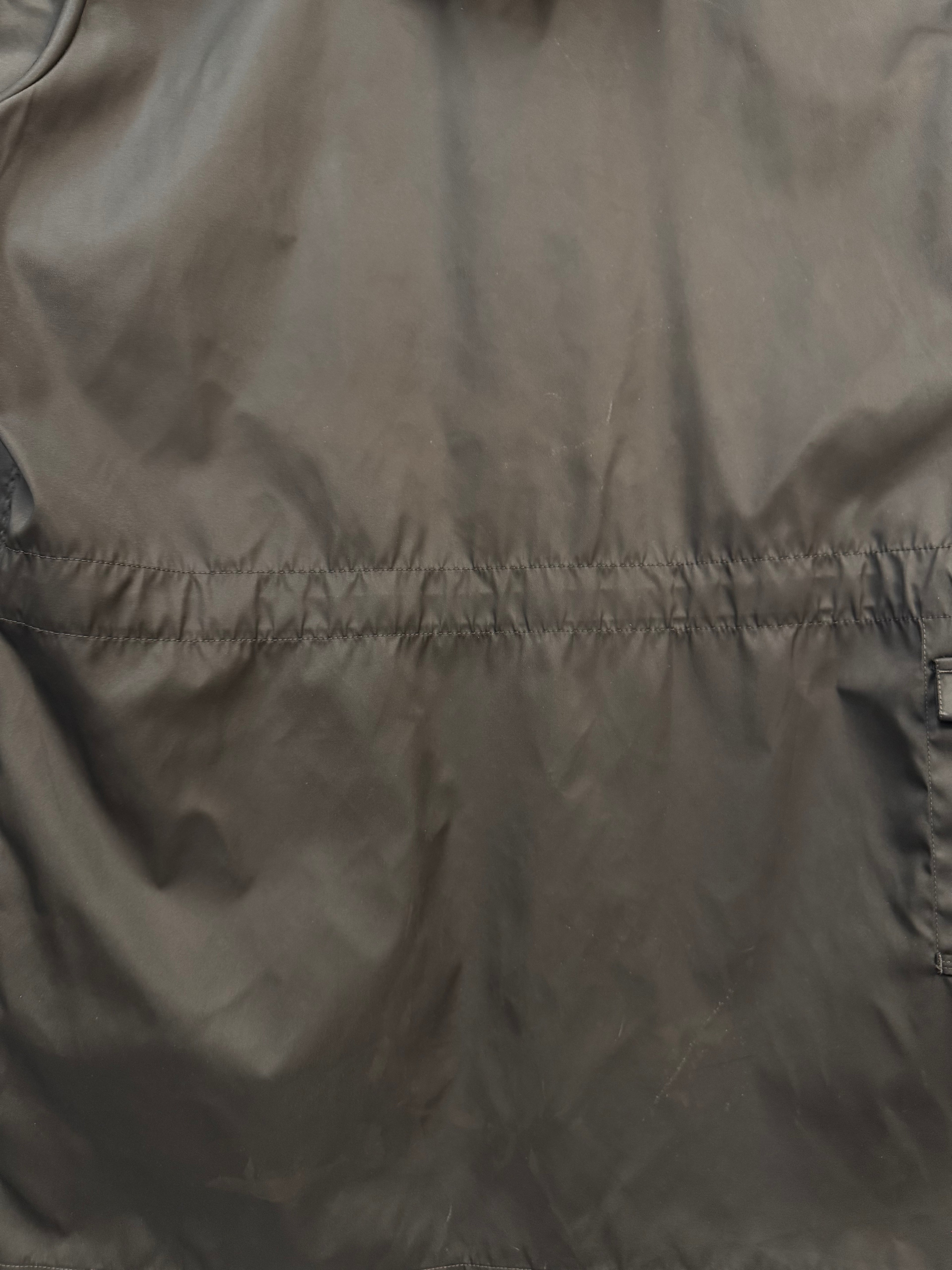 Prada Nylon Light Parka Dark Brown