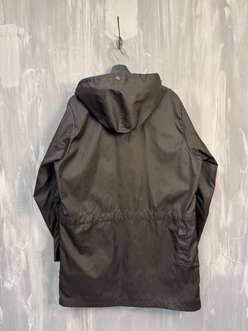 Prada Nylon Light Parka Dark Brown
