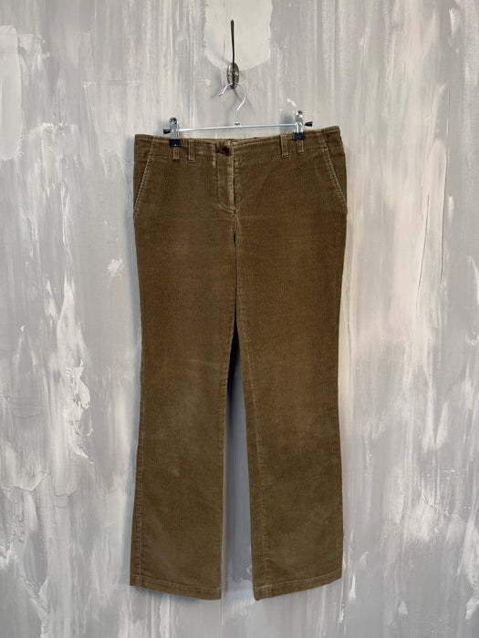 Prada Corduroy Pants Brown | Vitnage Clothing Store Canada